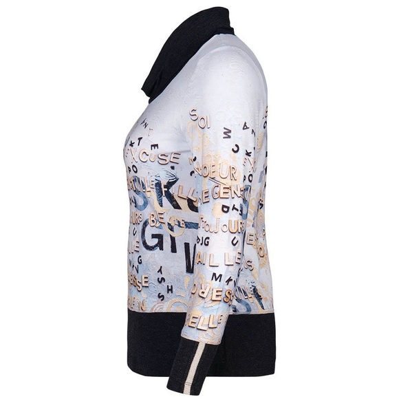 🔥NWT: (S) Dolcezza Simply Art top “Bribes” - Picture 3 of 5